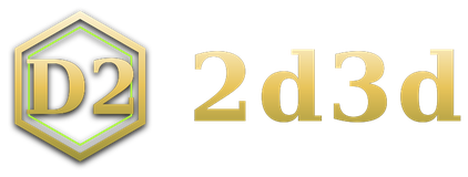 2d3d โลโก้